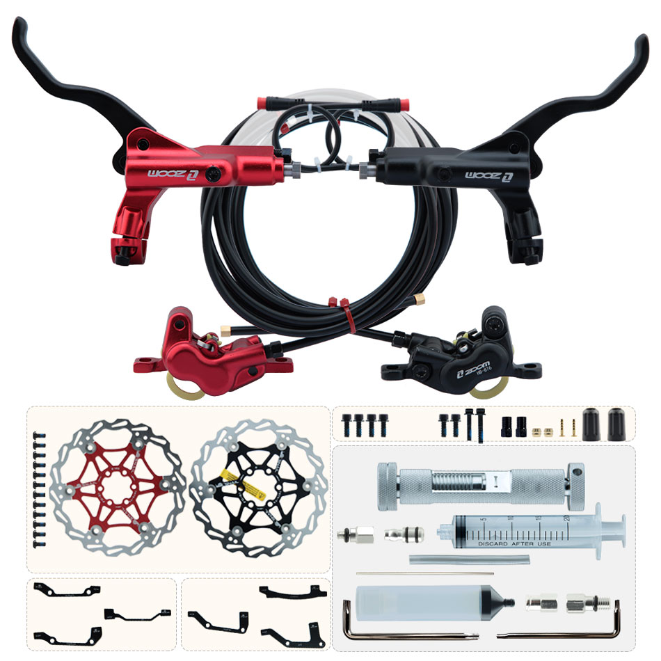 Zoom Hydraulic Brake 4 Piston E-Scooter - ZOOM HB-876E 4-piston Disc Hydraulic Brake