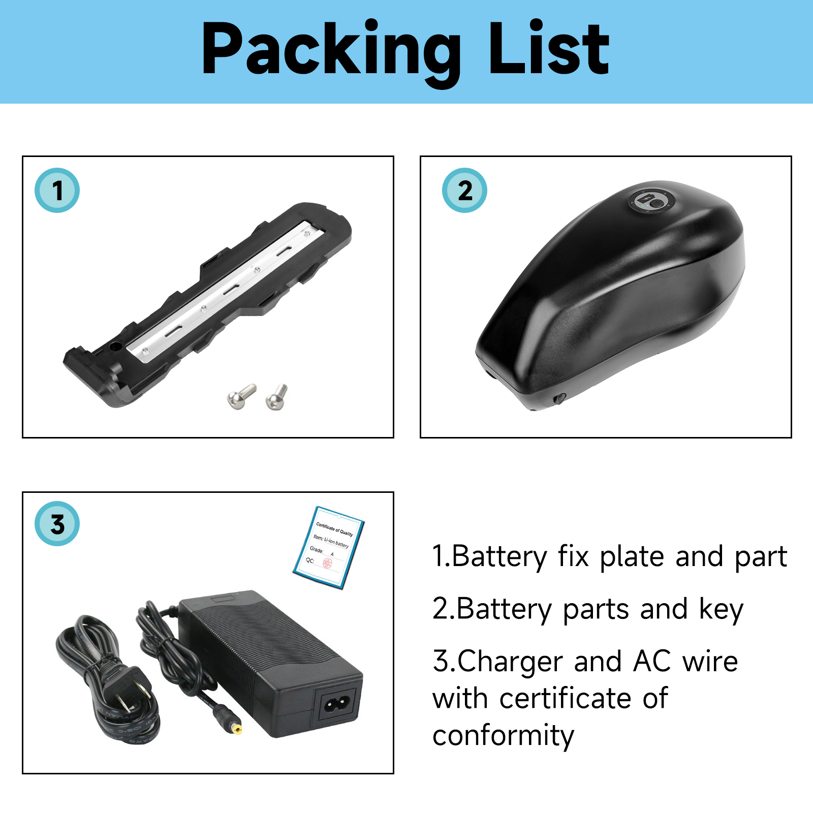 Downtube EBike Battery Tank 52 - 60V 30Ah 21700 Battery Pack 评论和价格