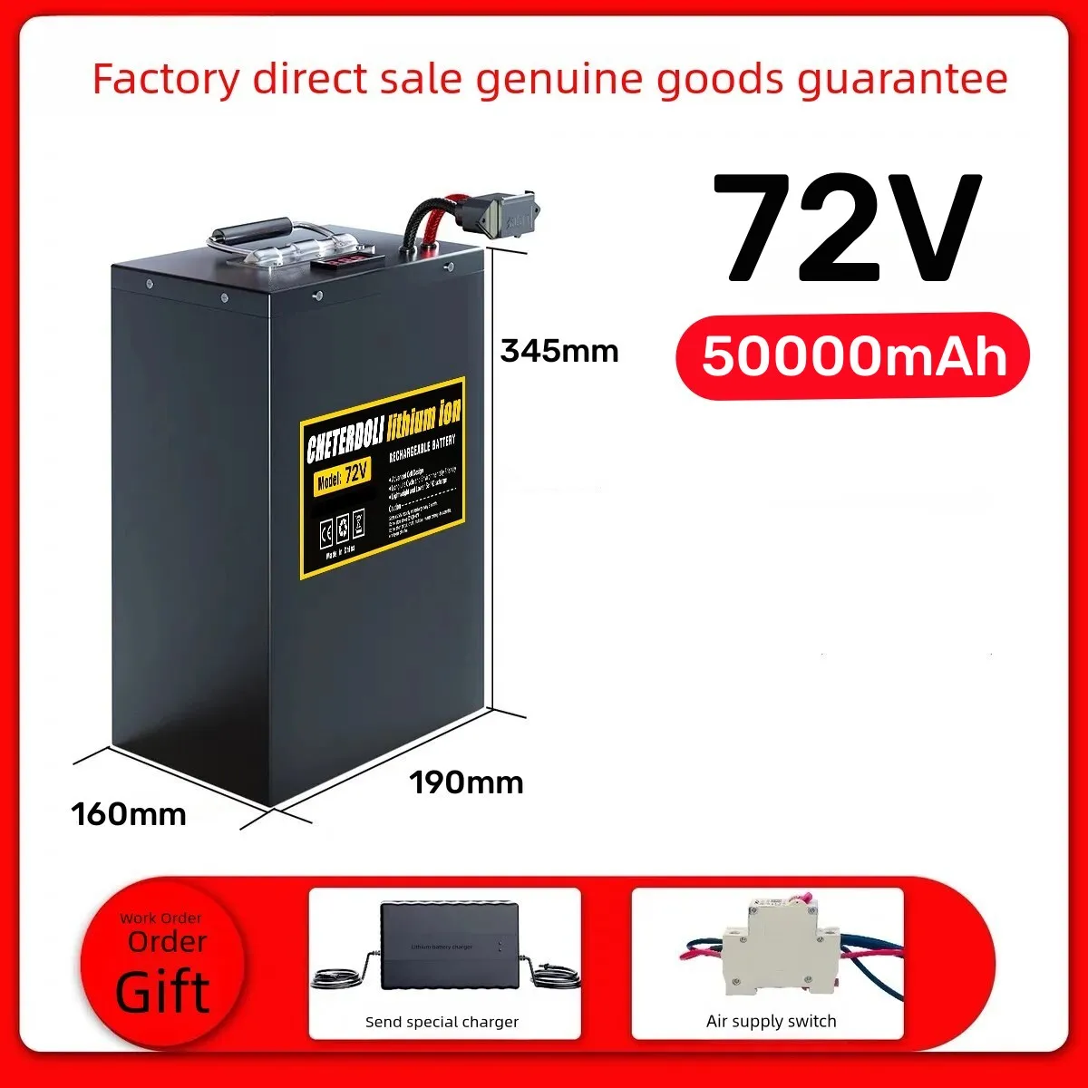 Aleaivy 60V 72V Ebike Lithium  - 72V 30Ah Lifepo4 Battery Pack 评论和价格