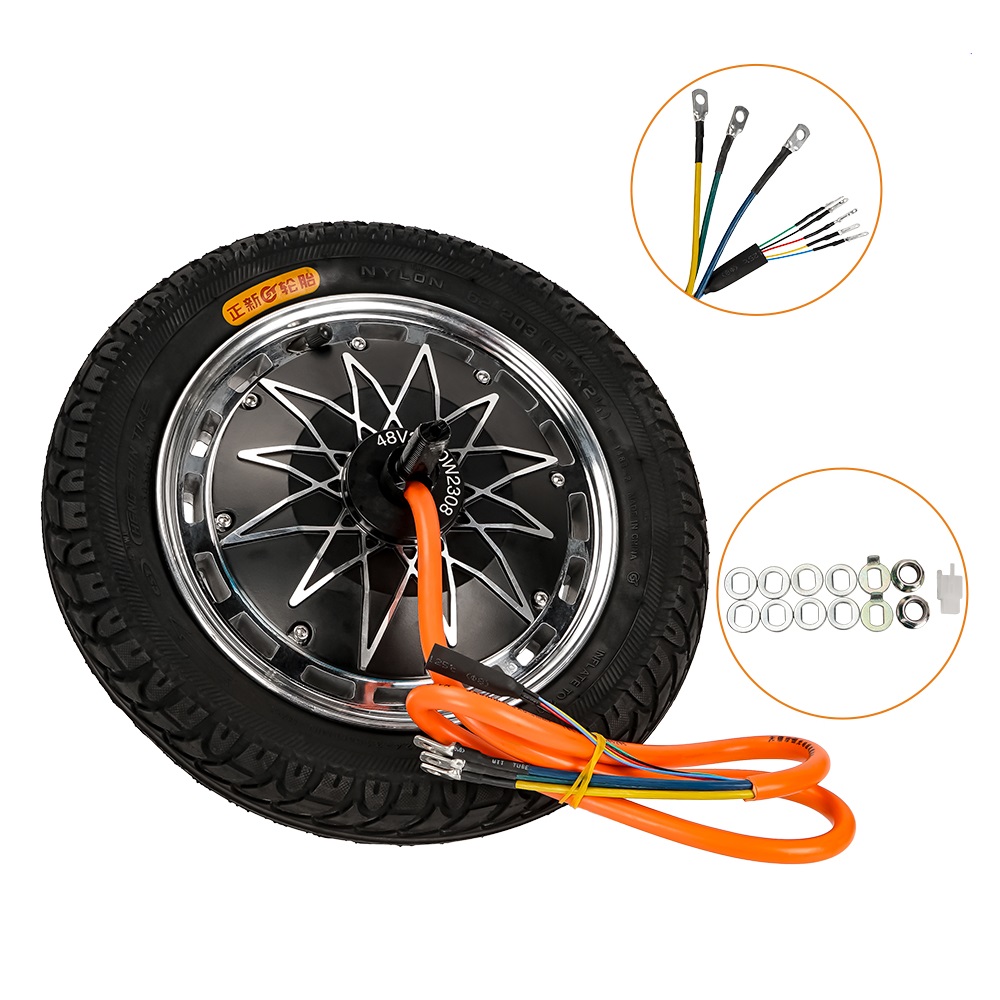 Electric Bicycle Wheel Drive M - 60V 5000W Brushless Hub Motor 评论和价格