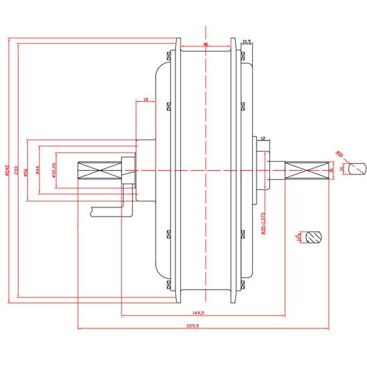 &s 1.85x19 19 Inch 60V 72V 300 - 60V 5000W Brushless Hub Motor 评论和价格
