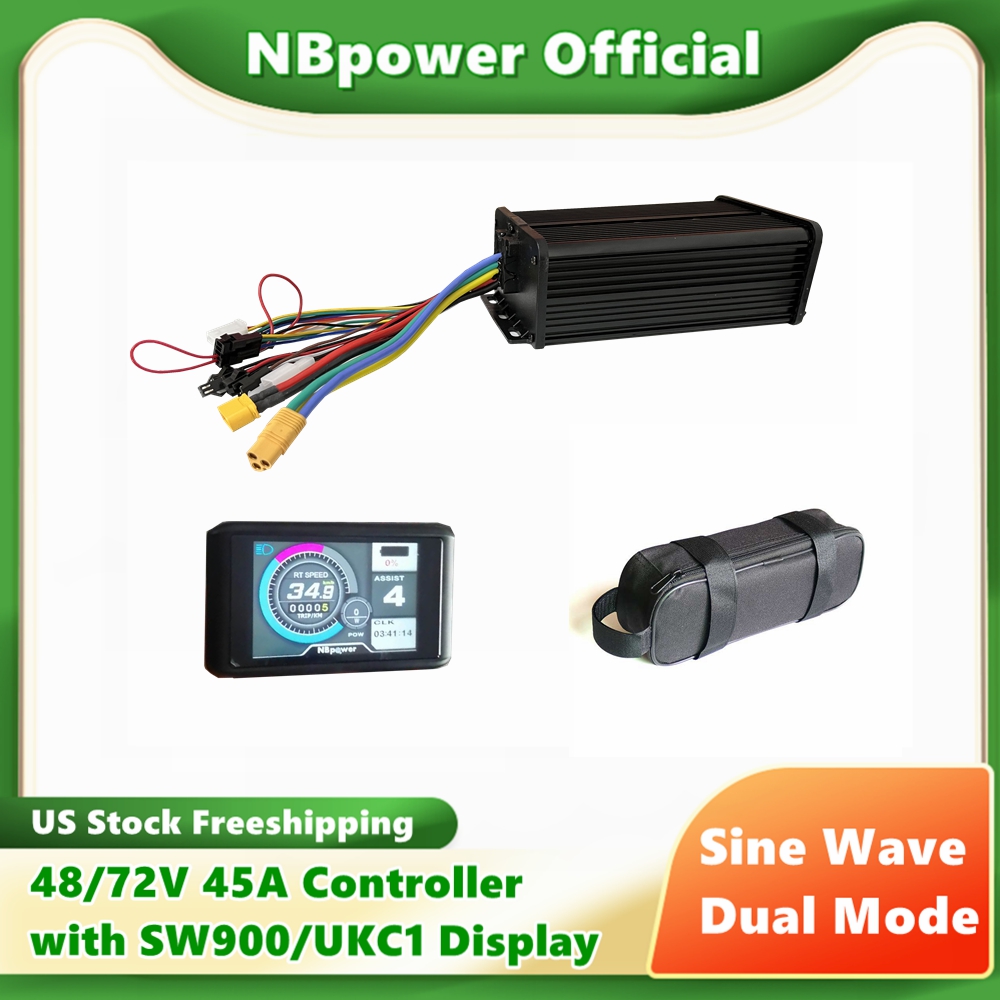 US Stock Dual Mode NBpower 48V - 72V 45A Dual Controller 评论和价格